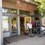 The store front of Blazin Saddles
