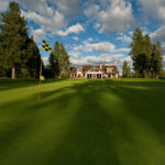An landscape capture of the Lost Tracks Golf Club