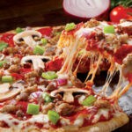 Overloaded pizza