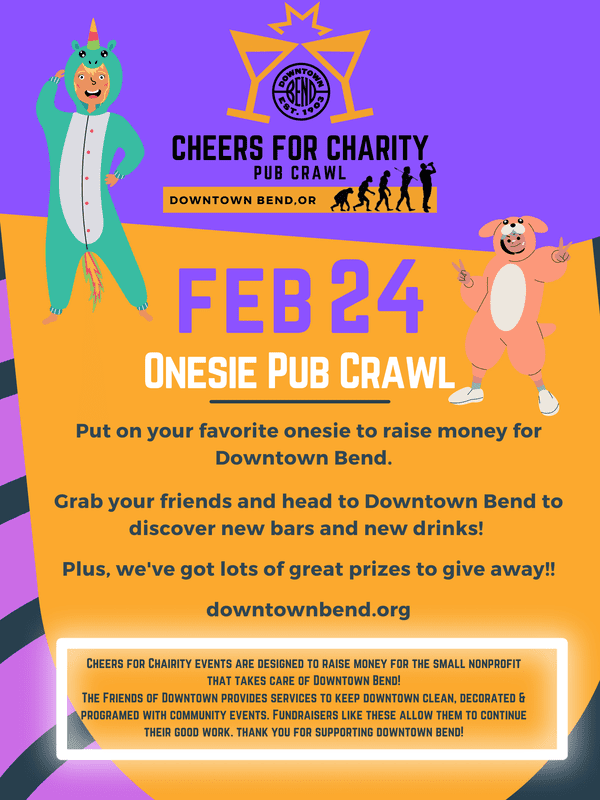 Onesie Pub Crawl Visit Central Oregon