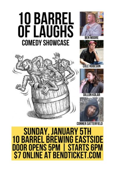 10 Barrel of Laughs: Comedy Showcase