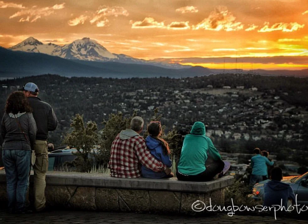 The top of Pilot Butte State Park