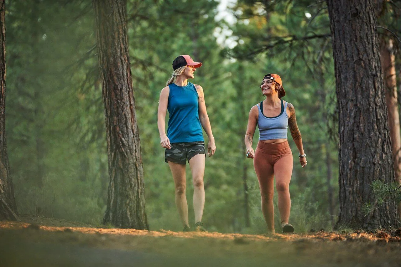 Hiking together PC: Dylan Van Weelden