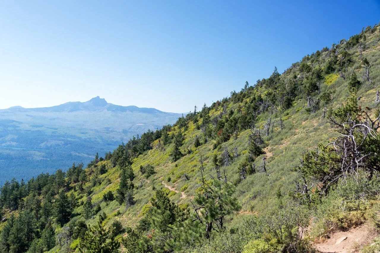 ridge trail on Black Butte
