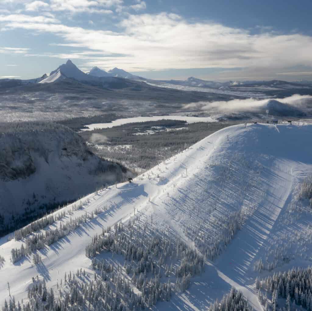Aerial view of Hoodoo.