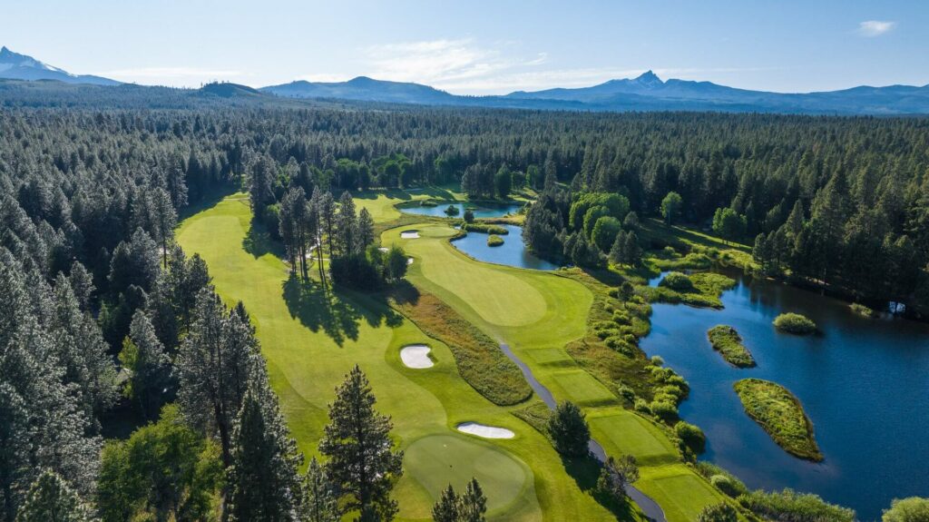 Golf course at Black Butte Ranch near Sisters, Oregon
