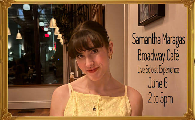 Samantha Maragas performs live at Broadway Café in Central Oregon.