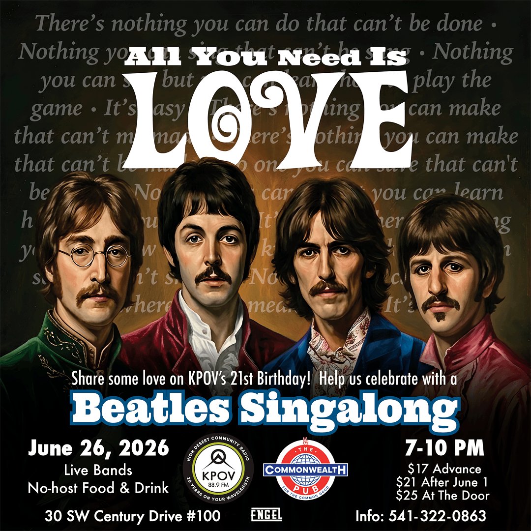 KPOV Beatles Sing-Along | Visit Central Oregon
