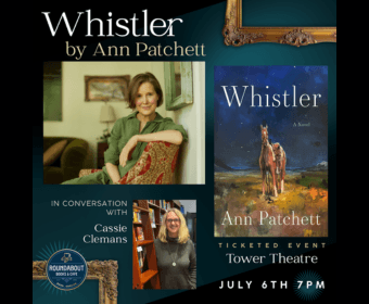 Ann Patchett discusses her novel 'Whistler' with Cassie Kleeman at the Tower Theatre in Central Oregon.